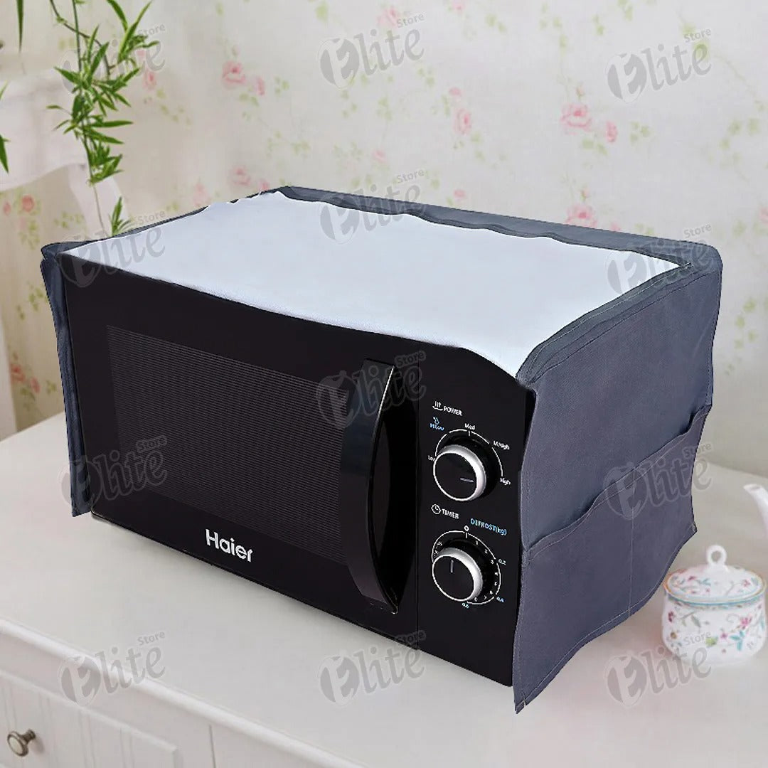 Waterproof Poly Cotton Microwave Oven Cover With Side Pockets
