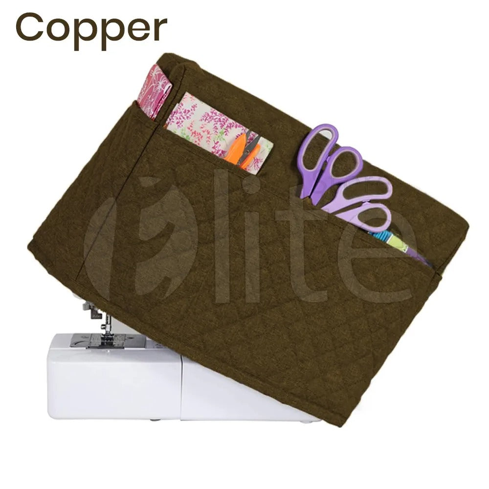 Dust Proof Sewing Machine Quilted Cover