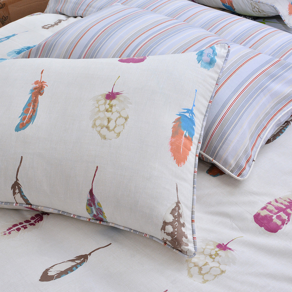 8 Pcs Printed Rich Cotton Duvet Cover Set