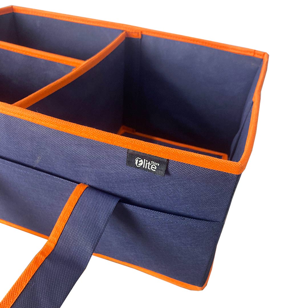 Baby Diaper Caddy Organizer-Dyed Blue