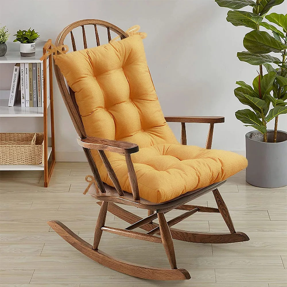 Luxurious Velvet Rocking Chair Cushion / Comfortable Rocking Chair Chair Pad