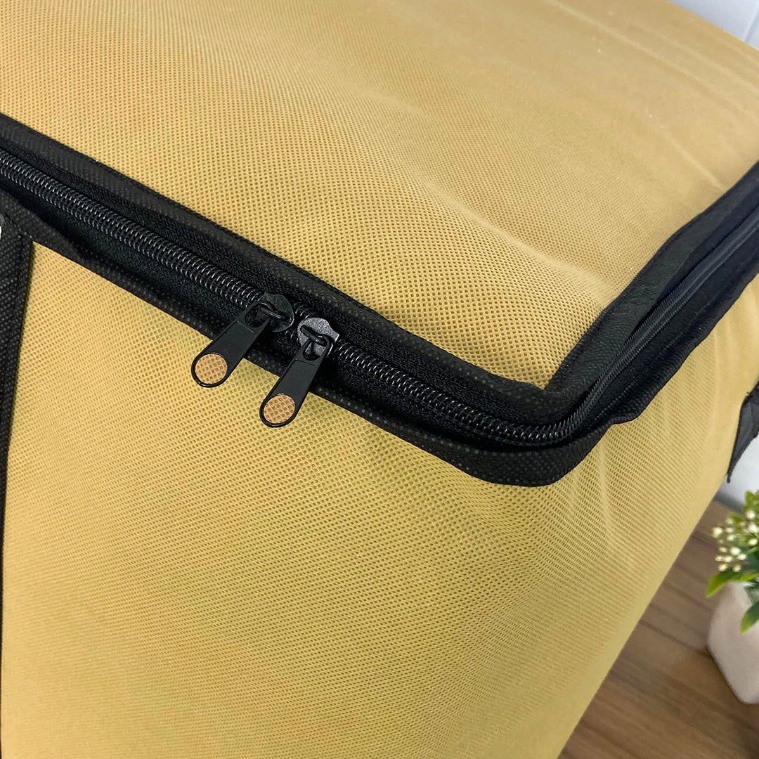 110 GSM Non-Woven Blankets & Clothes Storage Bags-Dyed Brown