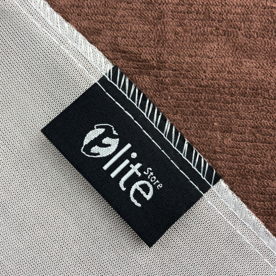Jointless Recommended Premium & Export Quality Terry Cotton 100% Waterproof Fitted Style Mattress Protector- Brown Color
