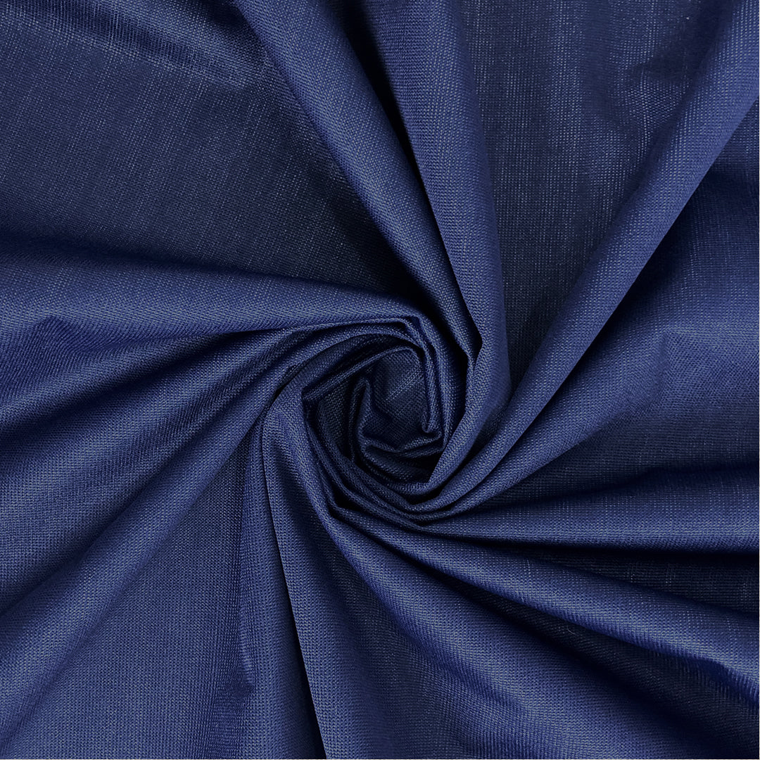Poly Cotton Fitted Style Waterproof Mattress Protector Blue Color