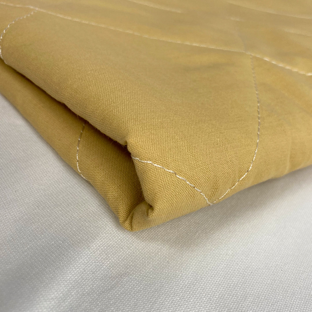 Soft Cotton Quilted 100% Waterproof Fitted Mattress Protector In Skin Color