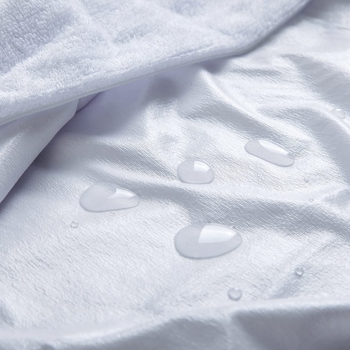 Pair Of Terry Cotton Waterproof Pillow Covers-5 Colors