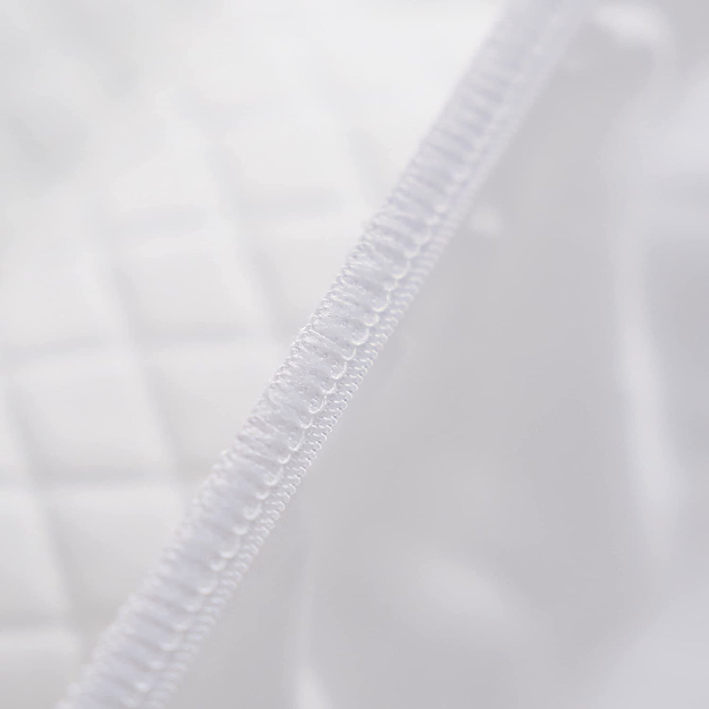 Jointless Recommended Premium & Export Quality Terry Cotton 100% Waterproof Fitted Style Mattress Protector- Blue Color