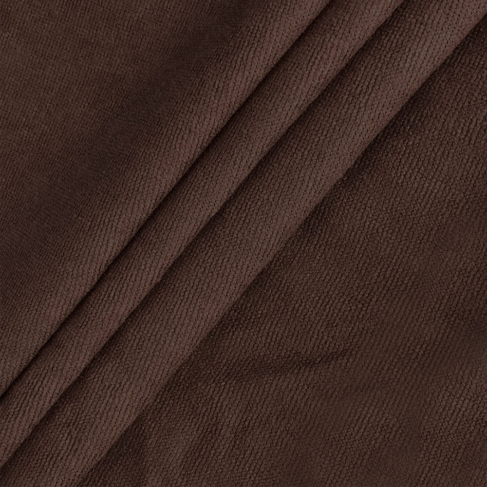 Dyed Terry Towel 100% Waterproof Fitted Mattress Protector In Brown Color