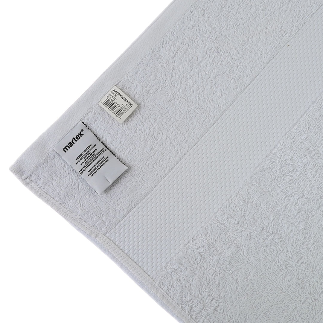 Luxury 100% Cotton Supreme Bath Towel – White (30″ x 54″)