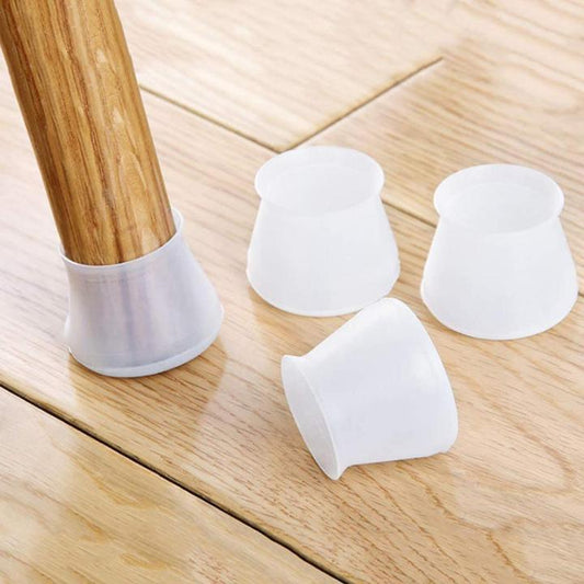 Set Of 4 Silicone Table & Chair Leg Caps