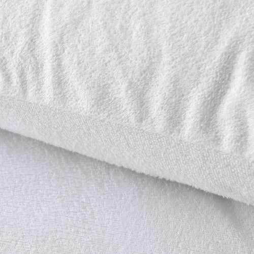 Pair Of Terry Cotton Waterproof Pillow Covers-5 Colors